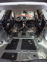 Полная шумоизоляция нового автомобиля KIA SORENTO подготовка
