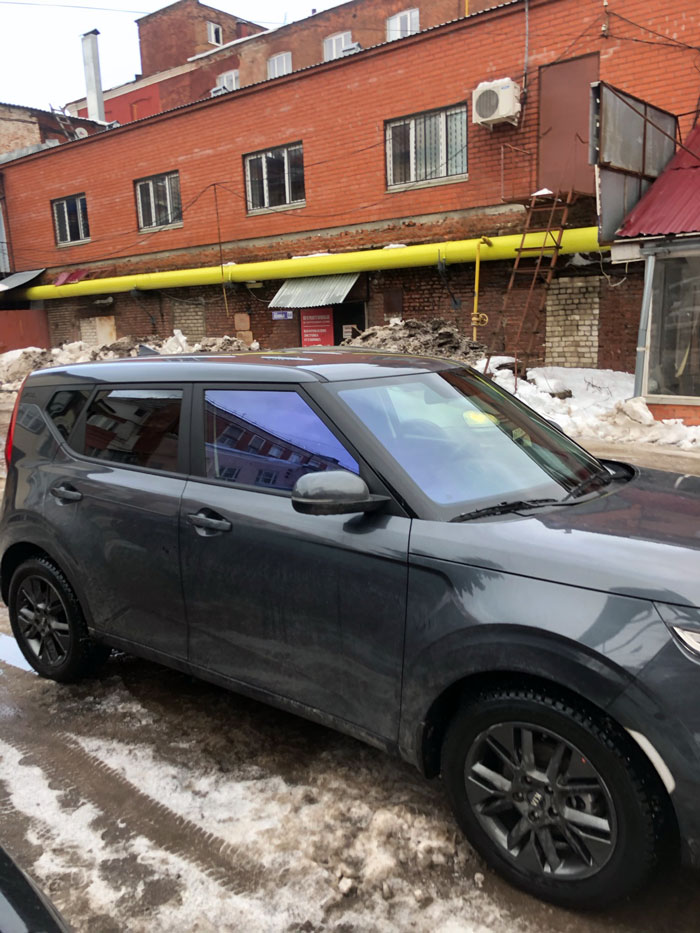 Тонирование стекол авто