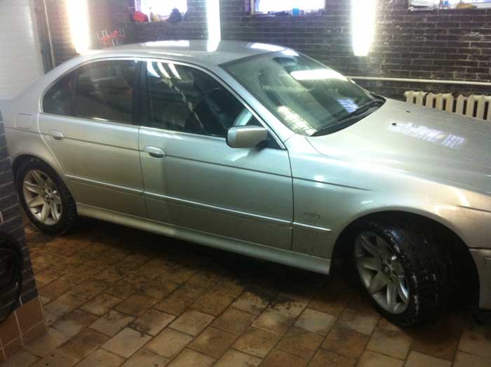 BMW 525 до тонировки