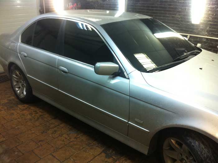 BMW 525 затонирован
